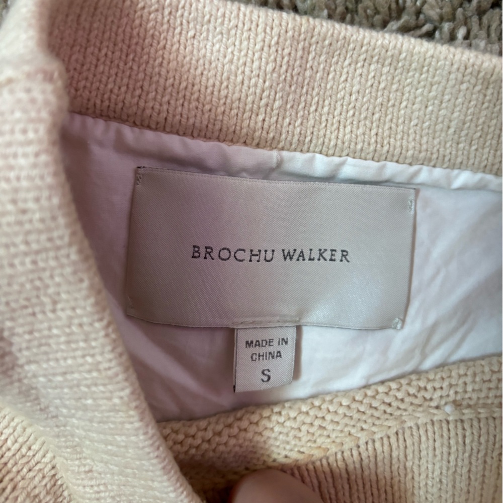 BROCHU WALKER WHITE CREAM BEIGE MARIAN LAYERED VEST SHIRTAIL - Picture 5 of 6